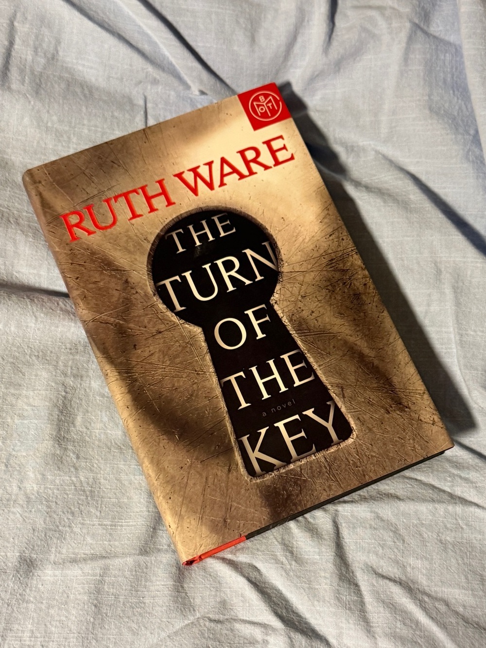 Ruth Ware "The Turn of the Key" Hardcover - BOTM - Book of the Month